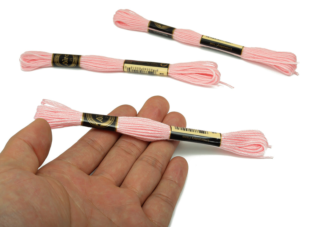 Embroidery Floss - 12 Skeins of 8 meters - Embroidery Thread - Cross Stitch Floss - Embroidery Accessories - HM1055-151 - DOMEDBAZAAR