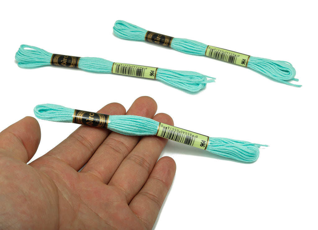 Embroidery Floss - 12 Skeins of 8 meters - Embroidery Thread - Cross Stitch Floss - Embroidery Accessories - HM1055-964 - DOMEDBAZAAR
