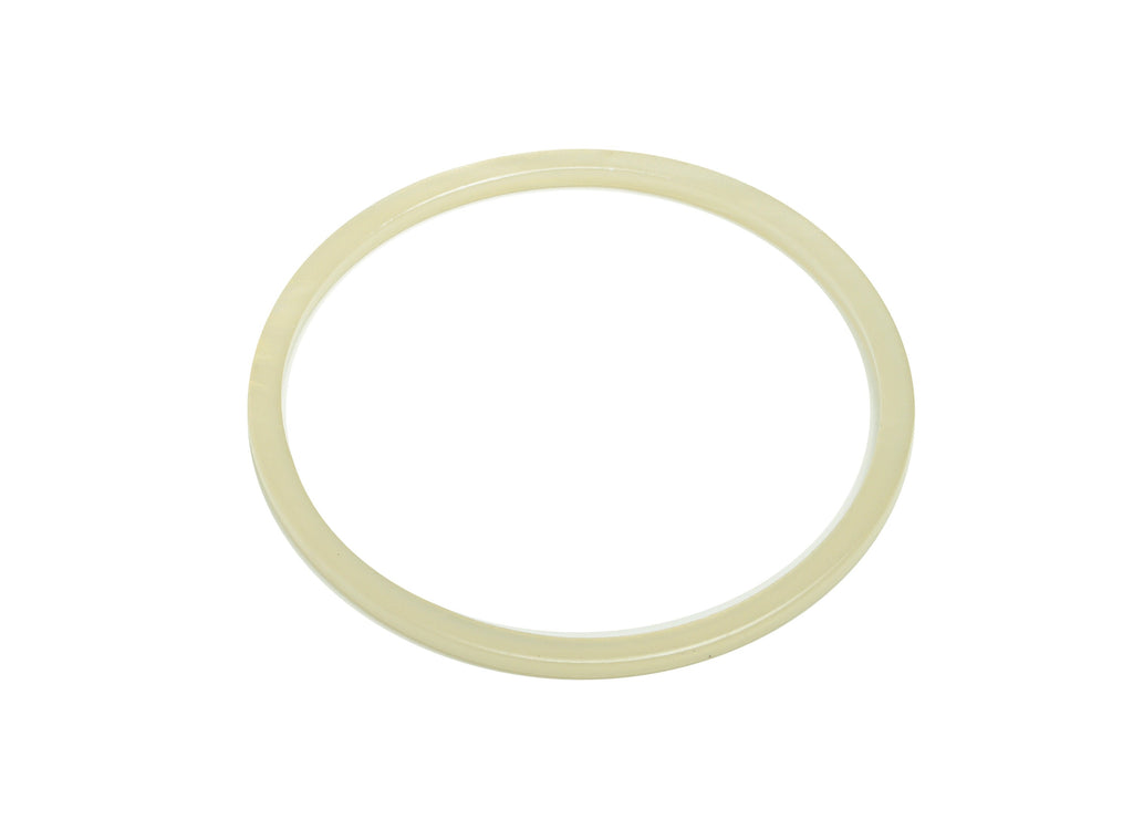 Acetate Hoop Earrings Charms - Circle Pendant - White Earring Findings - Jewelry Supplies - Color Code:A1014 - 44x44.3x2.6mm -AC2623-A1014 - DOMEDBAZAAR